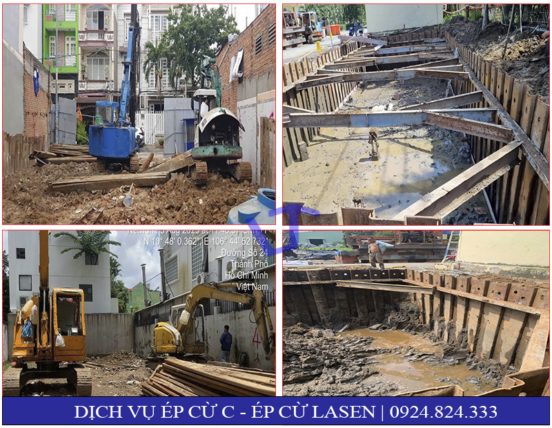 Báo giá thi công ép cừ C - Đơn giá ép cừ C Báo giá thi công ép cừ C - Đơn giá ép cừ C