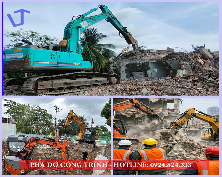 Báo gía phá dỡ nhà Hóc Môn với chi phí tốt Báo gía phá dỡ nhà Hóc Môn với chi phí tốt