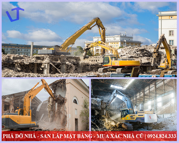 Đơn vị chuyên thi công phá dỡ nhà cũ quận Tân Bình uy tín