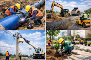 Thi công nền móng công trình