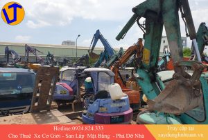 Báo giá thuê máy xúc, xe cuốc giá tốt nhất thị trường