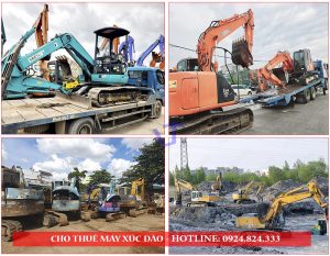 Dịch vụ cho thuê máy xúc tại TPHCM uy tín và chất lượng