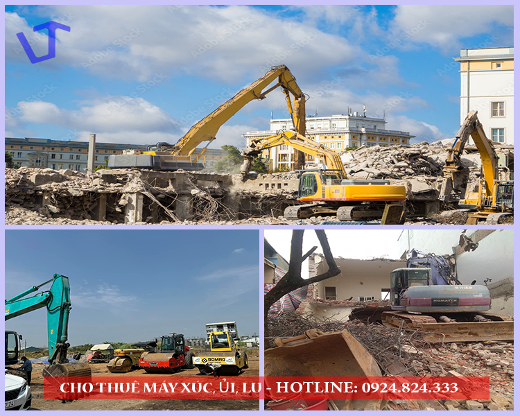 Thuê máy xúc bình chánh uy tín và chất lượng Thuê máy xúc bình chánh uy tín và chất lượng